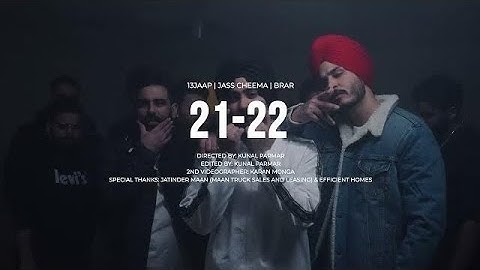 21-22 (Official Video) @13jaap  | Jass Cheema | Brar | Last Level Music |