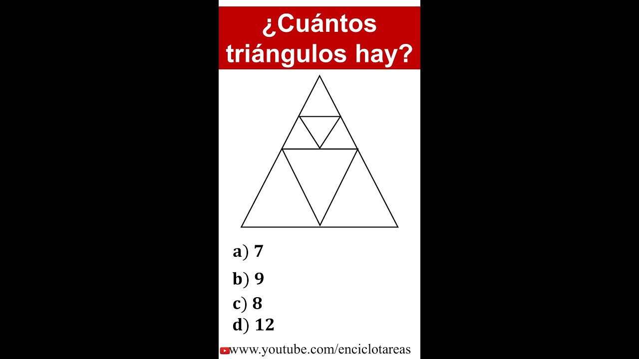 Cuantos triangulos hay en esta imagen