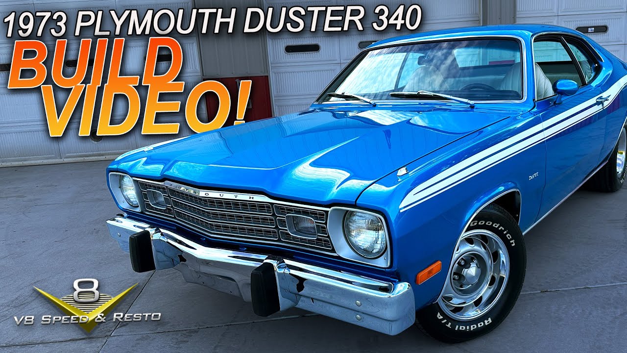 🏁 1973 Plymouth Duster 340 Restoration Video Muscle Car Of The Week
