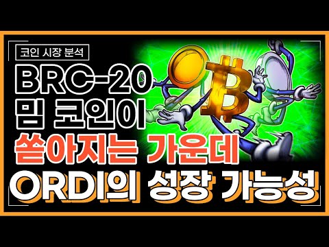   BRC 20 밈 코인이 쏟아지는 가운데 ORDI가 밈으로 끝나지 않으려면