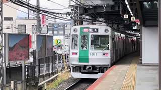 京都市営地下鉄烏丸線10系KS11奈良行き急行近鉄大和西大寺駅到着