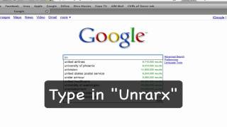 How To Unrar Programs on A Mac