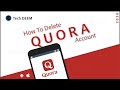 HOW TO DELETE QUORA ACCOUNT IN 2021? - YouTube