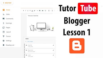 Blogger - Lesson 1 - Accessing Blogger using Google Account