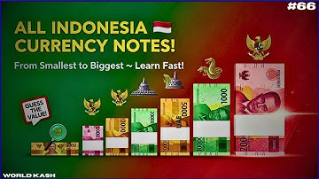 Complete Indonesian Rupiah Collection – Learn All Banknotes Fast 🇮🇩 | World Kash