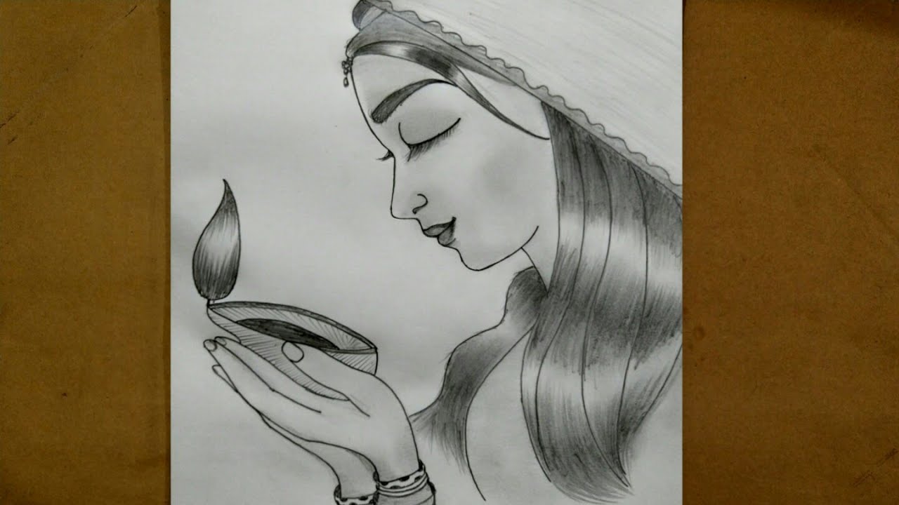 Details 174+ beautiful diwali drawing latest