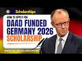 How To Apply For Berlin University DAAD MIDE Scholarship 2026 Fully Funded Masters In Germany 2026