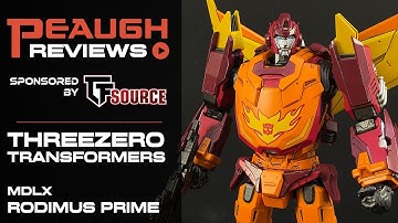 Video Review: Threezero Transformers - MDLX RODIMUS PRIME