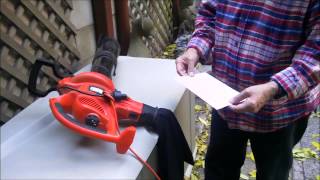 Black and Decker 12-Amp Electric Premium Blower Vacuum with Disposable Bag Kit Orange The Black & Decker Blower, Vacuum, Mulcher