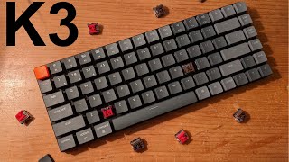 Keychron K3 Review With Red And Brown Switch Test