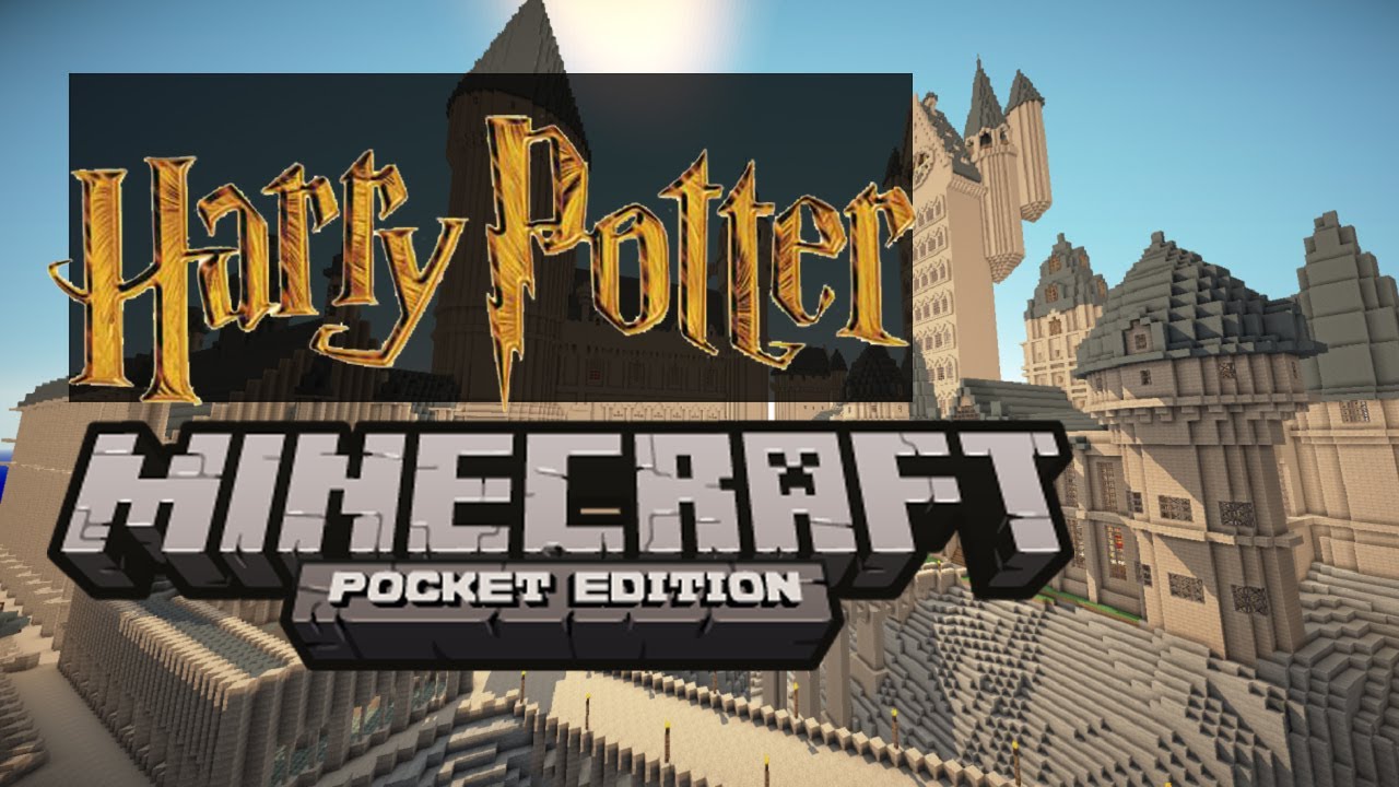 Harry Potter - Hogwarts  MINECRAFT POCKET EDITION MAP 