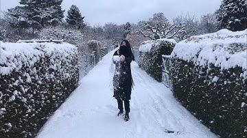 CUỘC SỐNG Ở ĐỨC | Tuyết rơi phủ trắng ngôi làng nhỏ giữa lòng thủ đô Berlin | mùa đông ở Đức