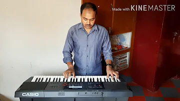 Rimjhim gire sawan..A piano instrumental cover on Casio CTX 8000 IN with self made rhythm