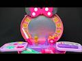 Disney Minnie Mouse Magic Vanity Set Satisfying with Unboxing Compilation Toys ASMR #944