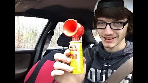 Air Horn PRANK!!!!! I got her!!!!