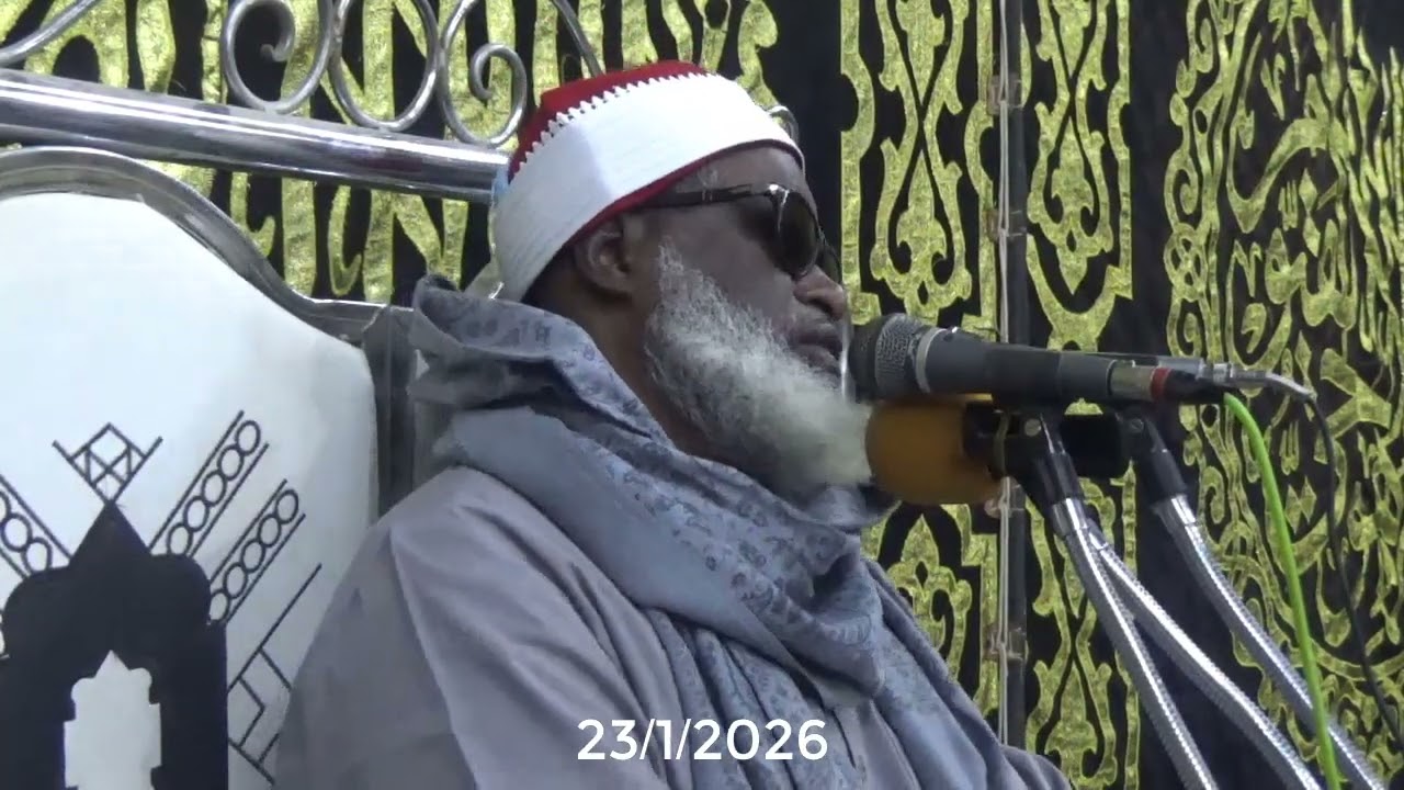 تلاوة رائعة للشيخ محمود أبوالحجاج المناعي من ليلة للمغفور له بإذن الله تعالي الحاج/وحيد غزلي علي