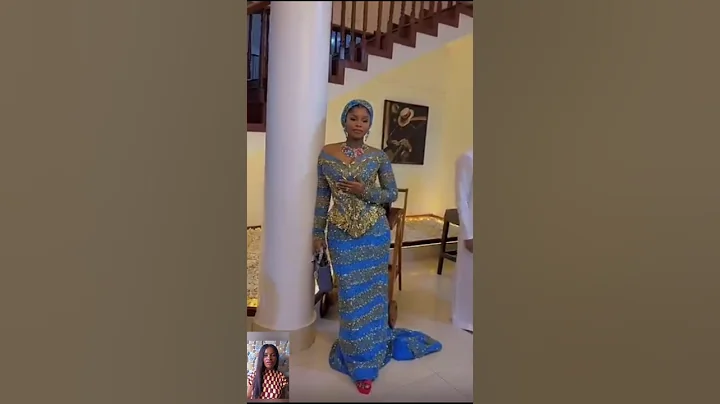 Nollywood Actress, Priscilla Ojo stuns at her son's 40 days old & naming ceremony.she looks great.