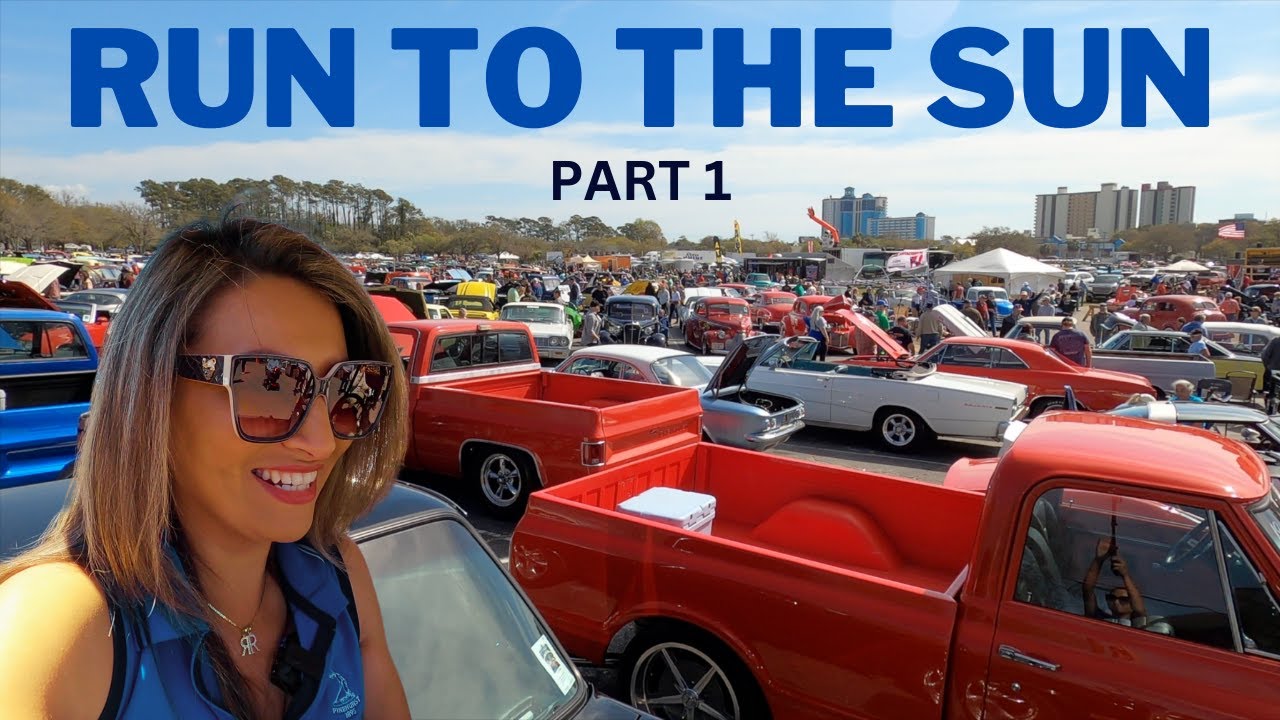 RUN TO THE SUN MYRTLE BEACH CAR SHOW 2023 PART 1 YouTube