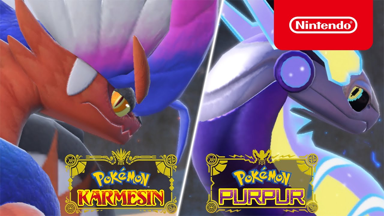 Pokémon Karmesin - Purpur Switch) (Nintendo Willkommen der - YouTube Paldea-Region! in 
