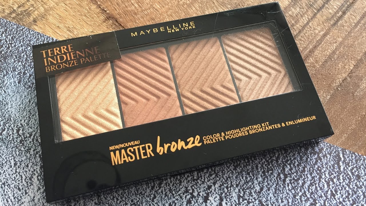 Maybelline Master Bronze Palette Review | Tricia's | TRICIA MCCOY - YouTube