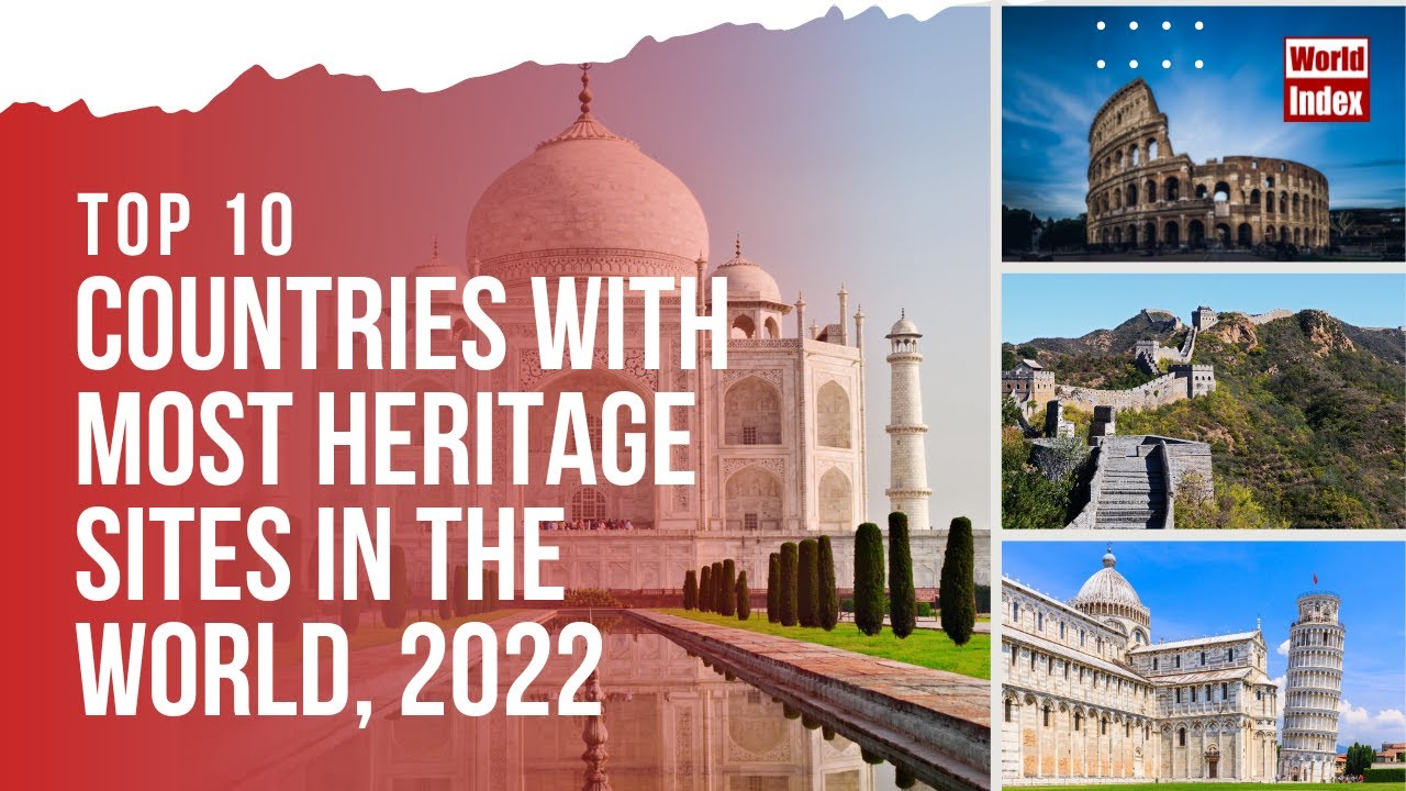 Top 10 Countries with Most UNESCO Heritage Sites in the World 2022 ...