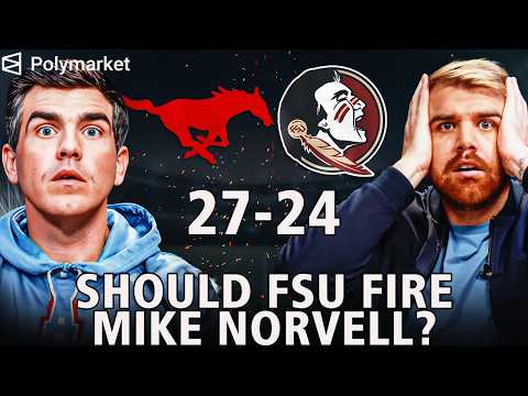 SMU SURVIVES against Florida State Instant Reaction | Will Mike Norvell Be Fired?