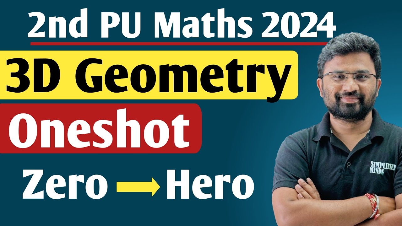 Ready go to ... https://youtu.be/O5VEwy-miRg [ Three Dimensional Geometry Oneshot | All Important Questions | 2nd PUC Mathematics Exam 2024]