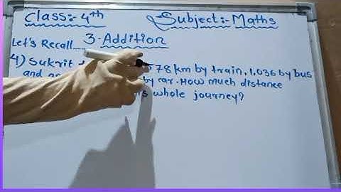 4 Class Mathematics|| Viva Education|| 3 - Addition|| Let