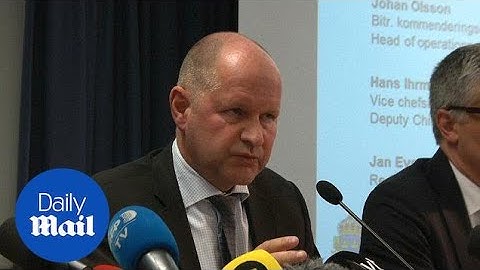 Swedish police say suspect in truck attack previously known - Daily Mail