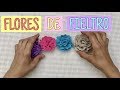 CÓMO HACER FLORES DE FIELTRO