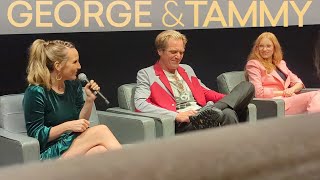 Jessica Chastain &amp; Michael Shannon talk GEORGE &amp; TAMMY - June 13, 2023