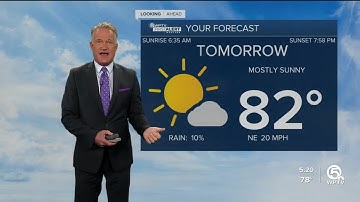 First Alert Weather Forecast for Afternoon of Monday, May, 9, 2022