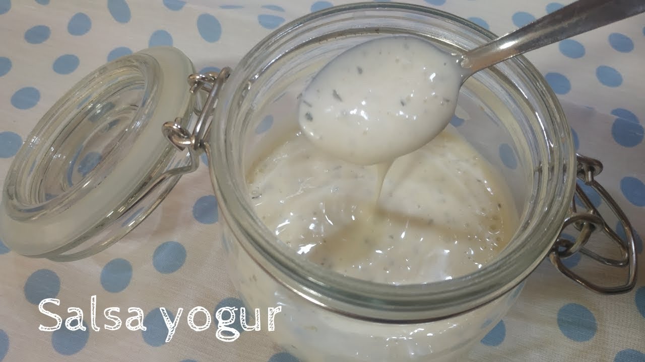 SALSA DE YOGUR, perfecta para acompañar muchos platos, con Mambo!!!