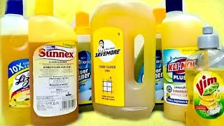 (6 BOTTLES) CITRUS Cleaner ASMR Sponge Squeezing Sudsy Sponge Rinsing Asmr Sleep Satisfying