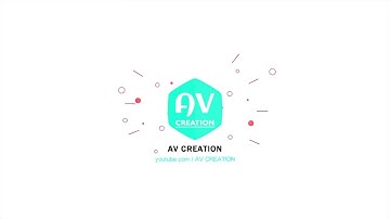 Aftereffects logo animation 2d flat simple intro