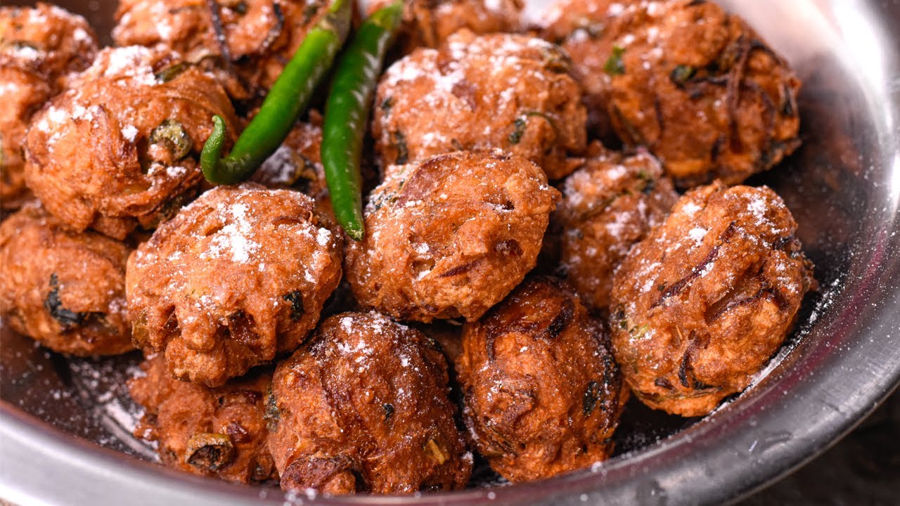 Soybean Pakora Recipe│Easy Homemade Snacks Recipe│Snack Ideas│Village