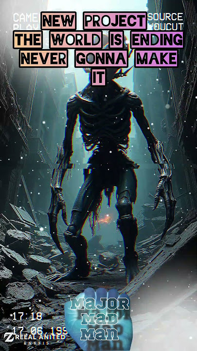 The world is ending - Never gonna make it #artist #hardstyle #cybercore #darkcore #horror #music