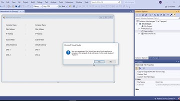 Projek Menampilkan Informasi Jaringan Menggunakan Visual Studio Bahasa Pemrograman Visual Basic