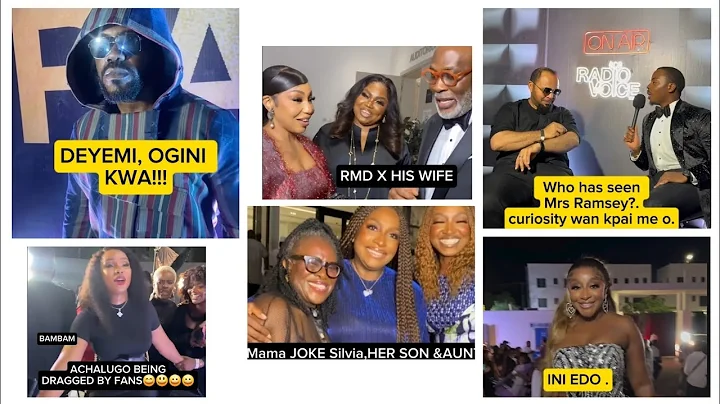 RITA DOMINIC,KATE HENSHAW, INI EDO, IYABO OJO, TOYIN ABRAHAM, DEYEMI, AT RMD'S RADIO VOICE PREMIERE