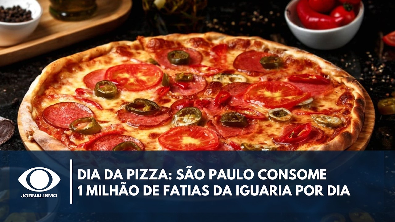 Dia da Pizza: SP consome 1 milhão de fatias da iguaria por dia