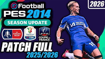PES 2014 Patch 2026 | PARCHE 25/26 (HD)