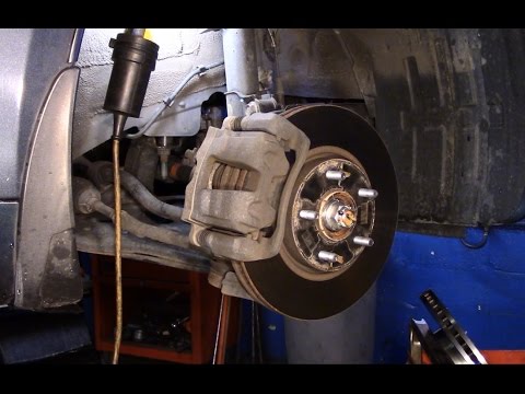 How to replace the front brakes and rotors 2011 Hyundai Sonata