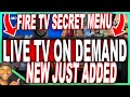 SECRET MENU AMAZON FIRE TV HIDDEN SETTINGS ACCESS THOUSANDS OF MOVIES TV SHOWS LIVE TV CHANNELS