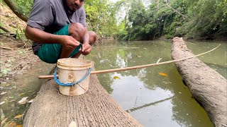 Sri Lankan🇱🇰village hook fishing video
