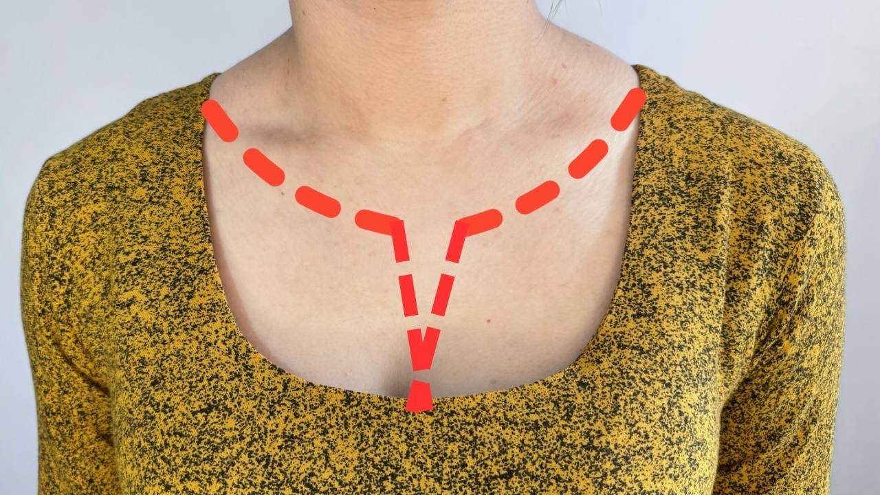 Amazing Sewing Tricks: How to neatly fit a wide neckline (very easy ...