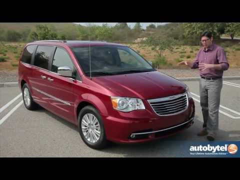 2013 Chrysler Town & Country Test Drive and Minivan Video Review