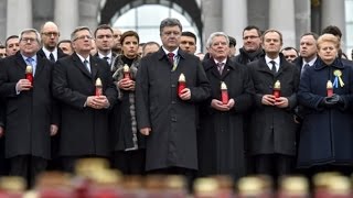 Марш Достоинства в Киеве 22.02.2015.(полное видео)