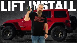 Installing a Jeep Wrangler JL 3.5inch Suspension Lift Kit [by Rough Country]