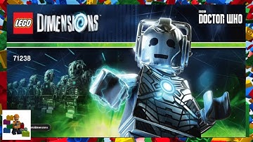 LEGO instructions - Dimensions - 71238 - Cyberman™ Fun Pack (Silver Shooter Dalek)