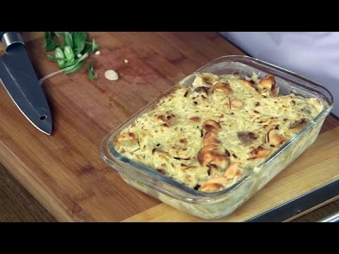 Видео рецепт Пельмени, запеченные с сыром